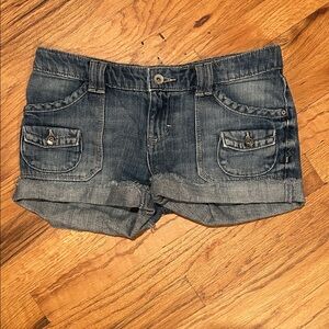 Denim Blue Jean Shorts for Women